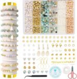 1736PCS Amazonite Bracelet Making Kit | Natural Stone Beads Jewelry DIY Set