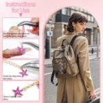 360PCS Lip Gloss Keychain Making Kit | Letter Charms Chain Set Anti Allergy DIY - Image 5