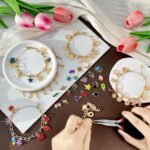 450PCS Charm Bracelet Making Kit | Paperclip Chain Set with Charms Letter Pendants - Image 6