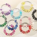 Sky Blue Large Hole Spacer Beads | European Craft Beads for Jewelry Making - Image 6