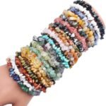 400PCS Natural Chip Stone Beads | Multicolor Gemstone Crystal Beads for Jewelry Making - Image 2