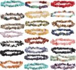 400PCS Natural Chip Stone Beads | Multicolor Gemstone Crystal Beads for Jewelry Making - Image 4