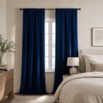 Royal Blue Velvet Curtains | Custom Blackout Drapes | Luxury Window Panels | Living Room Curtain | Bedroom Decor - Image 3