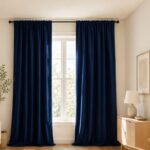 Royal Blue Velvet Curtains | Custom Blackout Drapes | Luxury Window Panels | Living Room Curtain | Bedroom Decor - Image 9