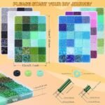 51,600 Piece Bead Kit | 144 Colors 2mm Seed & Bugle Beads (DIY Jewelry Set) - Image 5