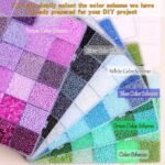 51,600 Piece Bead Kit | 144 Colors 2mm Seed & Bugle Beads (DIY Jewelry Set) - Image 3