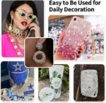 2000PCS White Flatback Rhinestones | 5mm Resin Gems for Crafts & Nail Art - Image 4