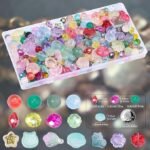 Assorted Glass Beads for Jewelry Making | Colorful Crystal Style Mix (160g) - Image 2