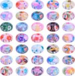 Lucky Lover Amber Beads | Mixed European Large Hole Charm Beads for Jewelry Making - Image 5