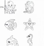 30 Ocean Animal Sun Catcher Kits | Under the Sea DIY Window Art Crafts - Image 6