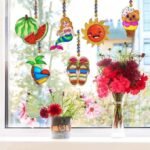 30 Sets Glow in the Dark Summer Suncatcher Kits | DIY Window Paint Art Crafts - Image 2
