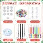 30 Summer Mandala Glow in the Dark Suncatcher Kits | DIY Stained Glass Window Art - Image 3