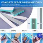 33PCS Resin Polishing Kit with Sandpaper & Tools | Jewelry Making Supplies - Image 5