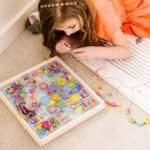 Wooden Bead Set with 220+ Beads | Kids Jewelry Making Kit for Ages 4+ - Image 2