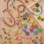 Wooden Bead Set with 220+ Beads | Kids Jewelry Making Kit for Ages 4+ - Image 4
