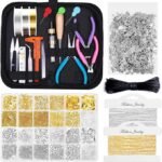 Jewelry Making Kit with Tools, Wires, Findings & Charms | DIY Jewelry Repair Supplies