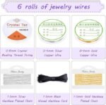 Jewelry Making Kit with Tools, Wires, Findings & Charms | DIY Jewelry Repair Supplies - Image 4