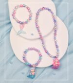 900PCS Mermaid Bracelet Making Kit with Ocean Pearl Shell & Butterfly Beads for Jewelry - Image 5