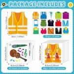60 Pack Kids Father's Day Card Making Kits | DIY Shirt Greeting Cards Stickers - Image 2