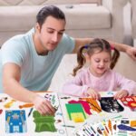 60 Pack Kids Father's Day Card Making Kits | DIY Shirt Greeting Cards Stickers - Image 3