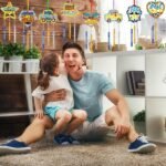 Father's Day Wind Chime Craft Kit | 30 Pack Wooden DIY Coloring Ornaments - Image 5