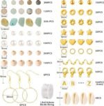 1562PCS Natural Stone Jewelry Making Kit | Gemstone Beads for Bracelets & Necklaces - Image 2