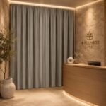 100% Blackout Curtain Panel | Modern Polyester Rod Pocket Drapes - Image 7