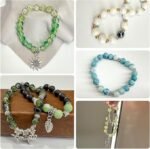 600PCS Green Glass Bead Bracelet Making Kit | 8mm DIY Jewelry Making Set - Image 4