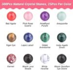 473PCS Stone Jewelry Making Kit | Crystal Beads Bracelet Making Set for Adults - Image 2