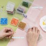 6112PCS Glass Tube Beads Kit | 2x9mm Bugle Delica Beads for Jewelry Making - Image 6
