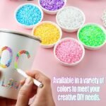 30000PCS Rhinestones for Crafts | 48 Colors Flatback Gems with Glue & Tweezers - Image 4