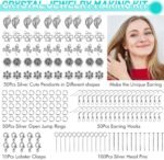 1660PCS Crystal Jewelry Making Kit with 28 Colors Beads | Ring Maker Set for Adults - Image 5