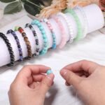 1080PCS Natural Stone Beads Kit | 4mm Gemstone Crystal Beads for Jewelry Making - Image 5