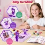 Friendship Bracelet Making Kit for Girls | DIY Bracelet Maker Craft Set Ages 8-12 - Image 3