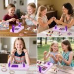 Friendship Bracelet Making Kit for Girls | DIY Bracelet Maker Craft Set Ages 8-12 - Image 6