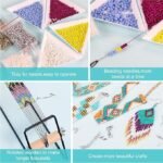 9700PCS Bead Loom Kit for Adults | Seed Beads Jewelry Making & Bracelet Set - Image 5