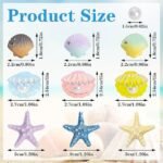 Ocean Starfish Shell Pearl Bag Charms for Beach Tote Bags Decorative Accessories - Image 6
