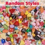 Assorted Resin Charms for Bracelet, Keychain Making | Candy, Bear, Fruit, Animal Designs - Image 3