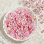 300g Pink Assorted Glass Beads Set | Cracked Spacer & Seed Beads for Jewelry Making