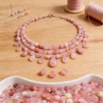 300g Pink Assorted Glass Beads Set | Cracked Spacer & Seed Beads for Jewelry Making - Image 3