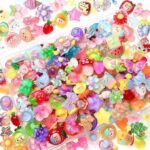 120PCS Mixed Color Resin Slime Charms | Flatback Embellishments for DIY Crafts - Image 6