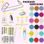 Frame Beading Loom Kit | 17,250 Seed Beads for Bracelet & Jewelry Making - Image 3