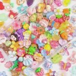 100PCS Resin Slime Charms: Flatback Kawaii Decoden Embellishments for DIY Crafts - Image 3