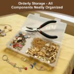 DIY Lip Gloss Keychain Kit | A-Z Letter Charms, Purse Bag Accessories (Craft Kit) - Image 3