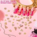 8000PCS Y2K Butterfly Nail Charms & Gems | Rhinestones for Nail Art - Image 4