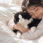 Realistic Black Cat Plush Toy | Interactive Stuffed Animal | Soft Cuddly Companion | Gift for Kids, Adults & Seniors | Lifelike Kitten Doll - Image 9