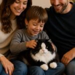 Realistic Black Cat Plush Toy | Interactive Stuffed Animal | Soft Cuddly Companion | Gift for Kids, Adults & Seniors | Lifelike Kitten Doll - Image 4