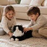 Realistic Black Cat Plush Toy | Interactive Stuffed Animal | Soft Cuddly Companion | Gift for Kids, Adults & Seniors | Lifelike Kitten Doll - Image 5