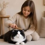 Realistic Black Cat Plush Toy | Interactive Stuffed Animal | Soft Cuddly Companion | Gift for Kids, Adults & Seniors | Lifelike Kitten Doll - Image 7