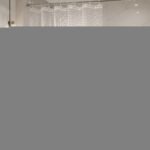 3D Cube Embossed Shower Curtain | Waterproof PEVA Liner with Magnetic Hem - Image 10